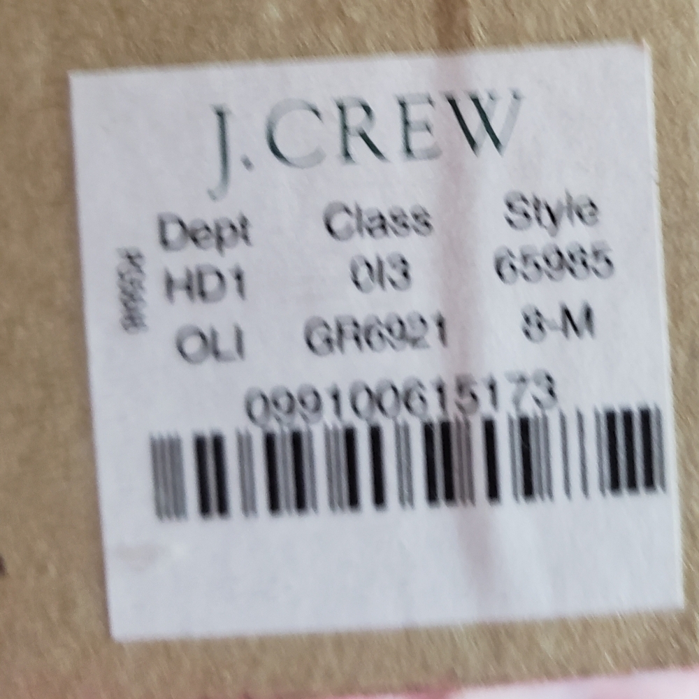 J. Crew Olive Green Flats with Light Blue Bow - Picture 9 of 10